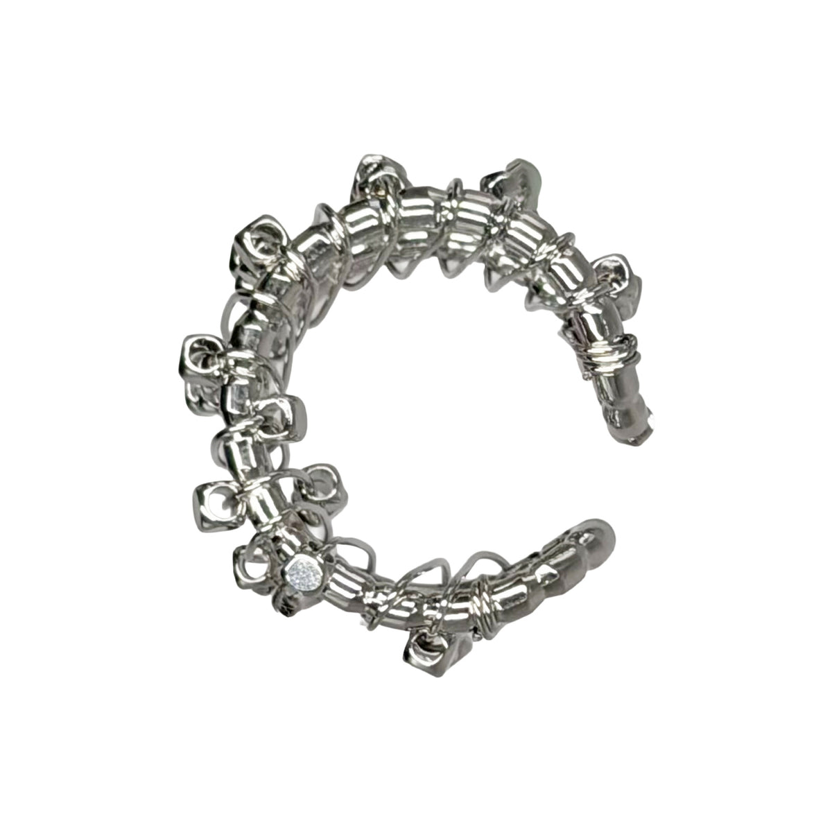 Trenza Plateado