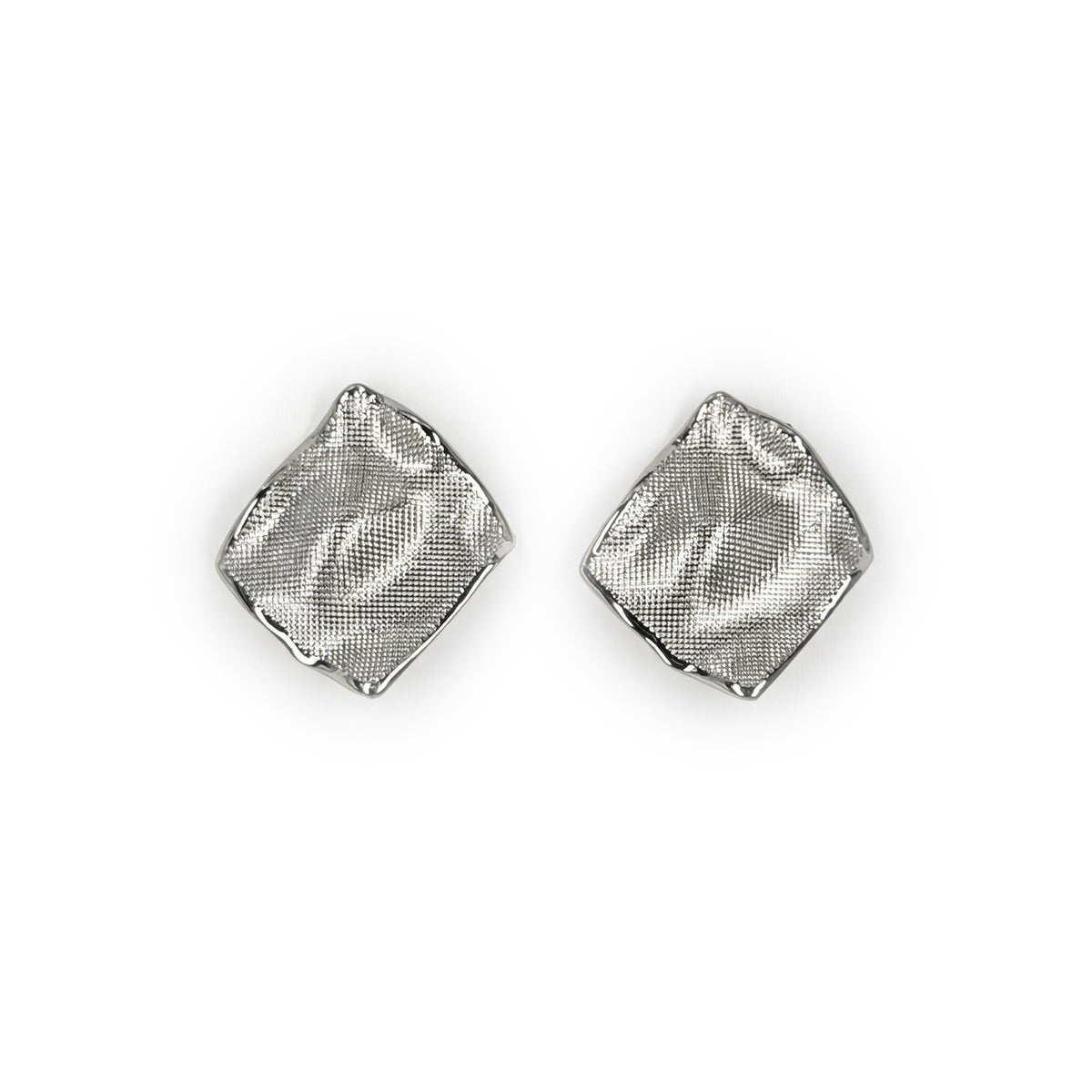 Rombo Wavy Plateado